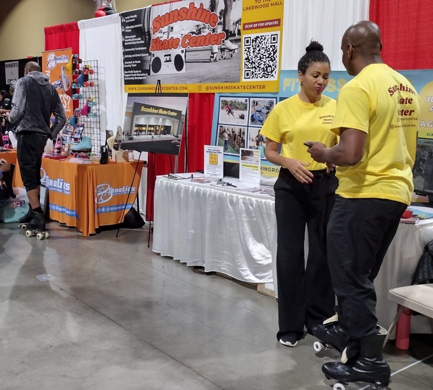 Roller Skating Takes Center Stage at KJLH Women’s Health Expo: A Showcase of Community and Creativity