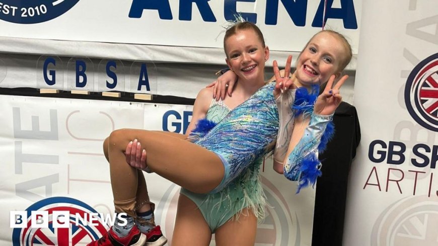 Young Walsall artistic roller-skaters to represent GB in Italy - BBC News